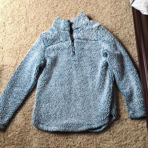 WOMENS SMALL FUZZY JACKET!! SUPER WARM